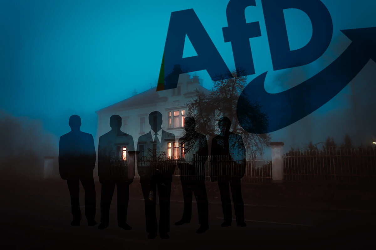 kein platz für faschisten. parteiprogramm der afd.